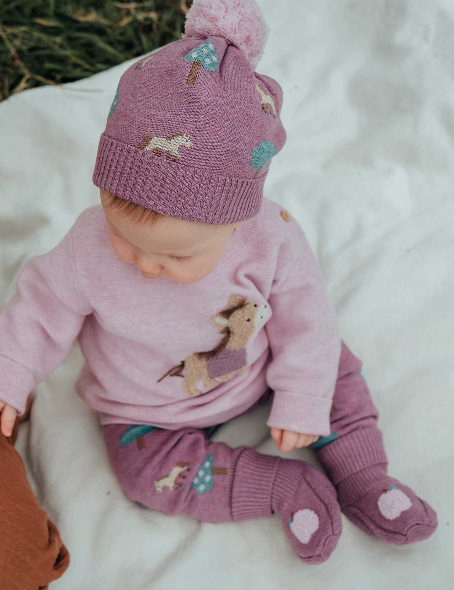 Horse Jacquard Leggings