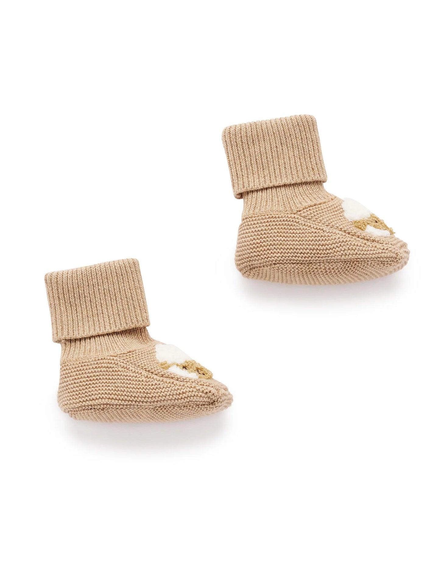 Sheep Knitted Booties