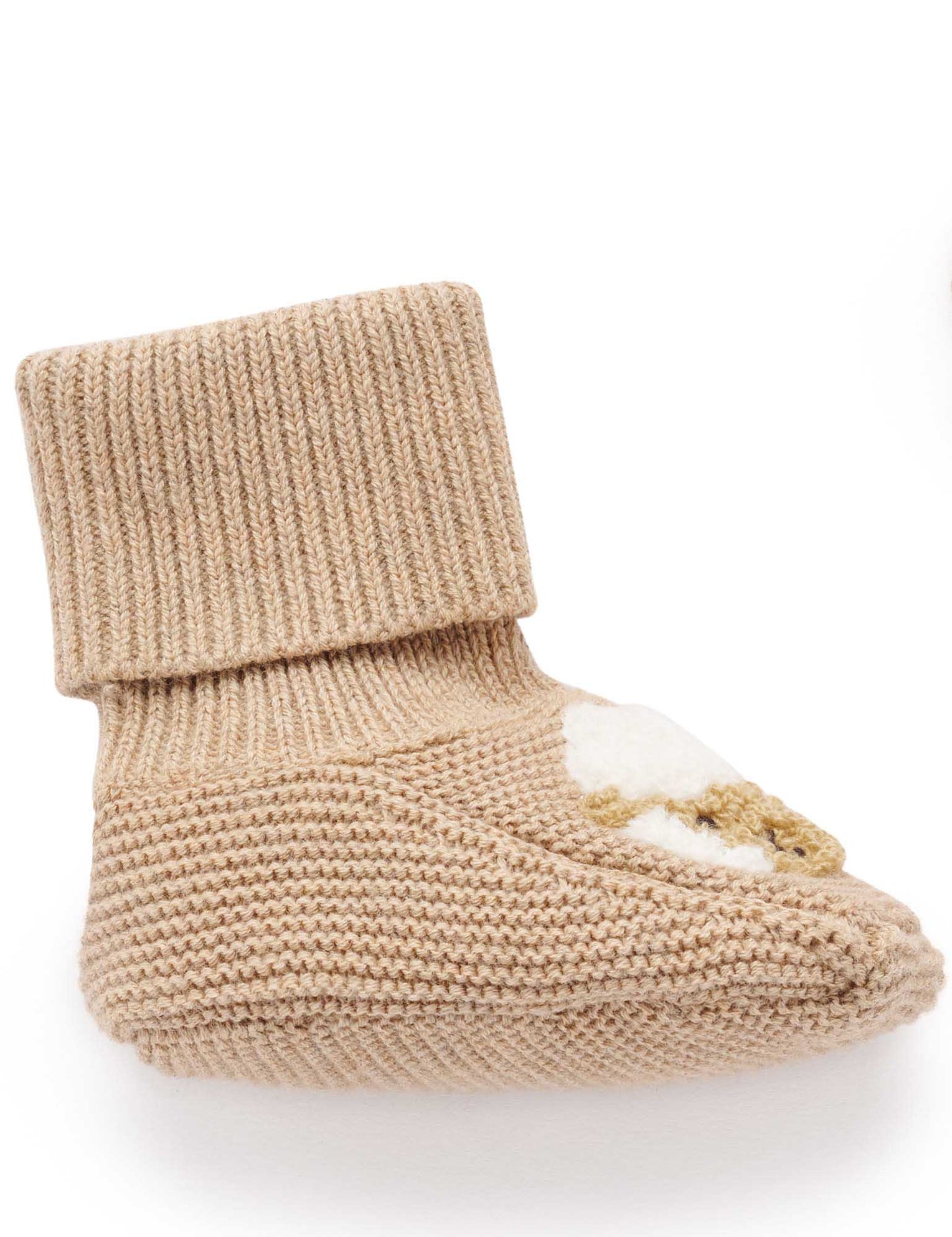 Sheep Knitted Booties