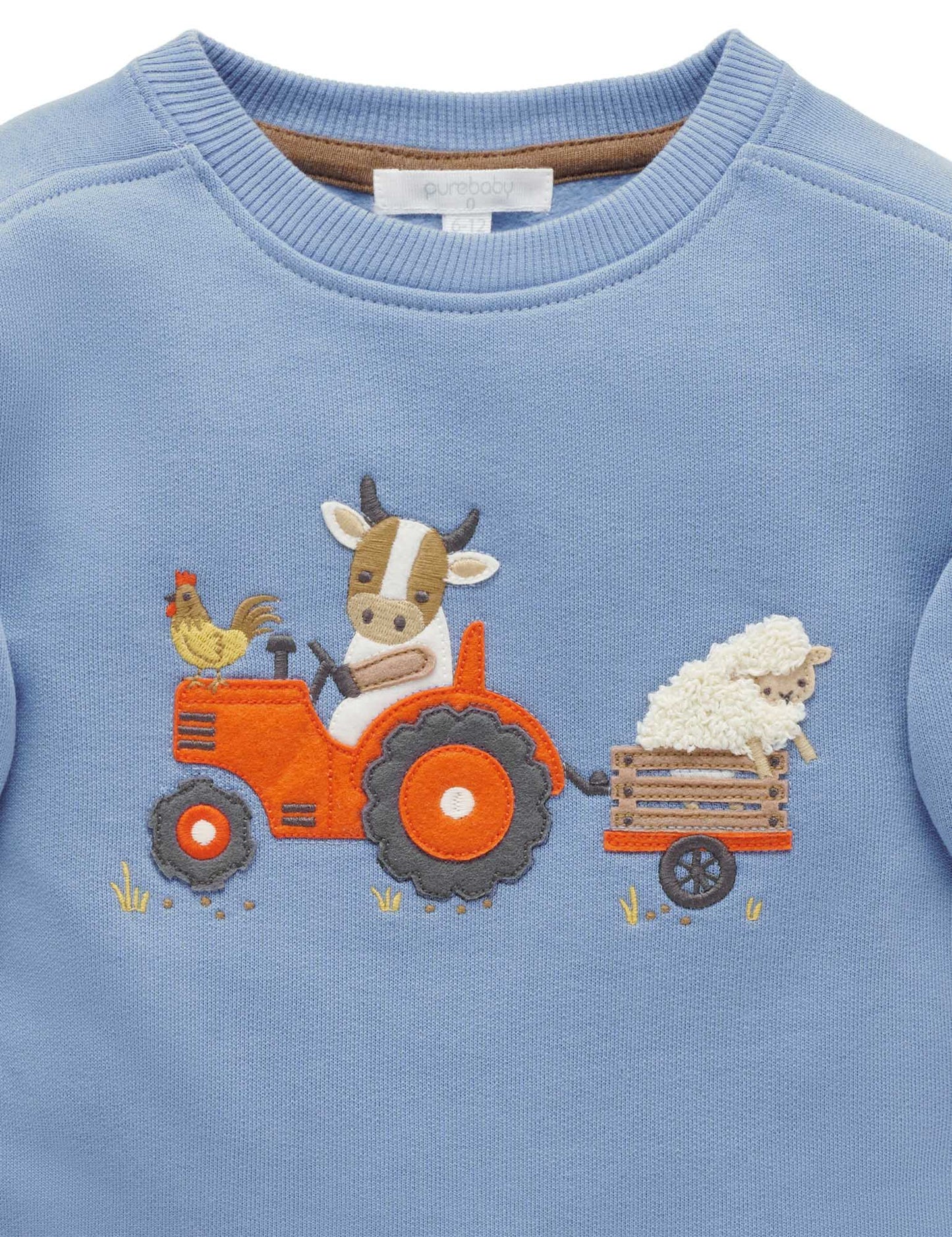 Farm Tractor Embroidered Windcheater