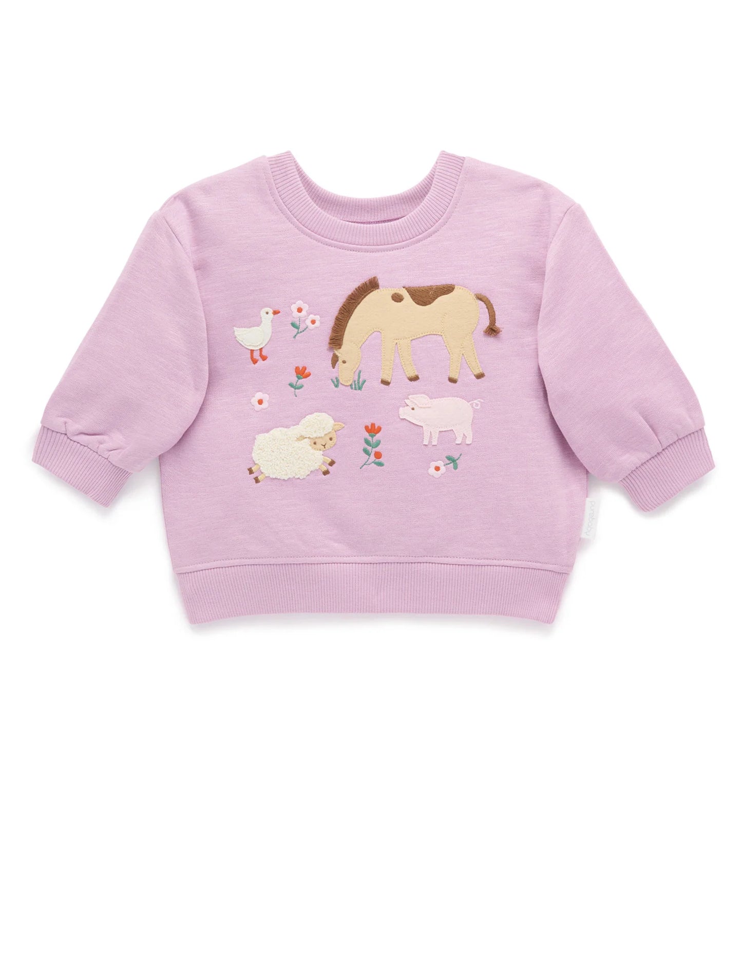 On The Farm Embroidered Windcheater