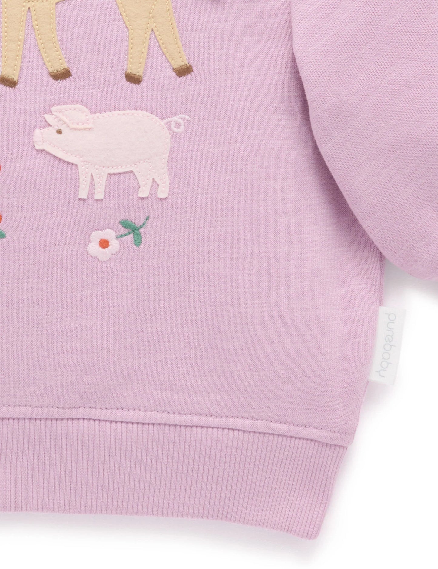 On The Farm Embroidered Windcheater