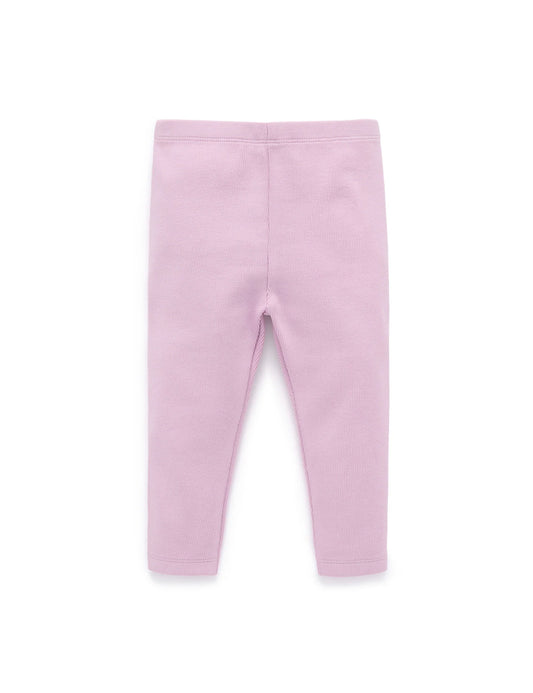 Lavender Thick Rib Leggings