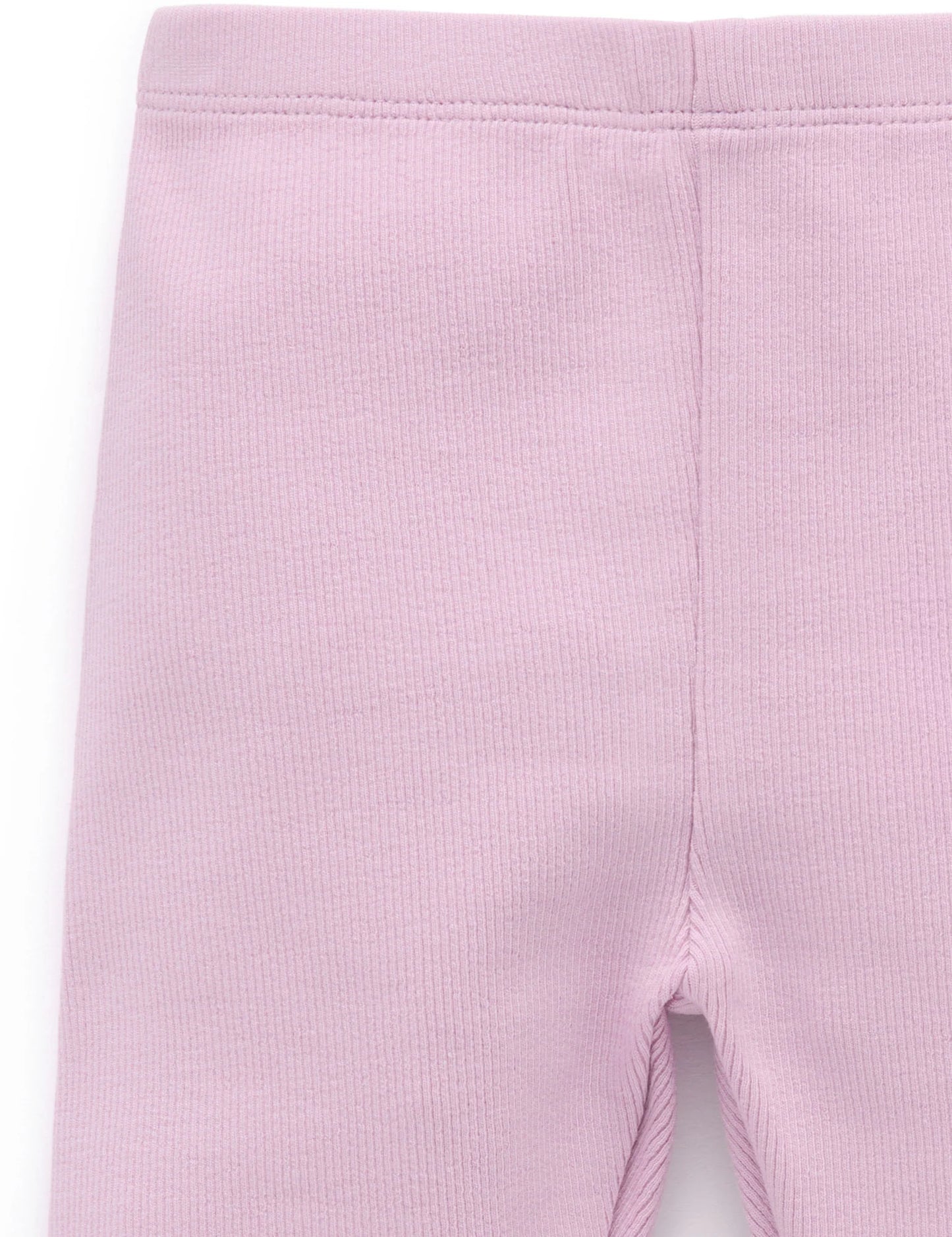 Lavender Thick Rib Leggings