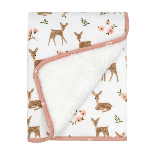 Sophia's Garden - Sherpa Blanket
