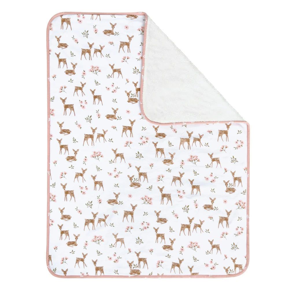 Sophia's Garden - Sherpa Blanket