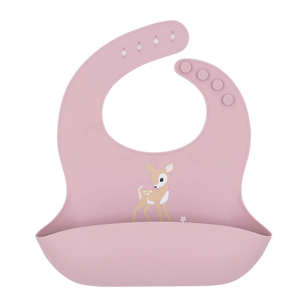 Sophia's Garden - Fawn Silicone Bib