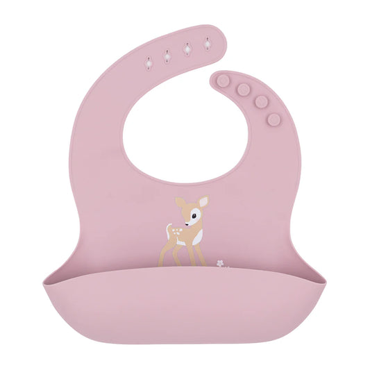 Sophia's Garden - Fawn Silicone Bib