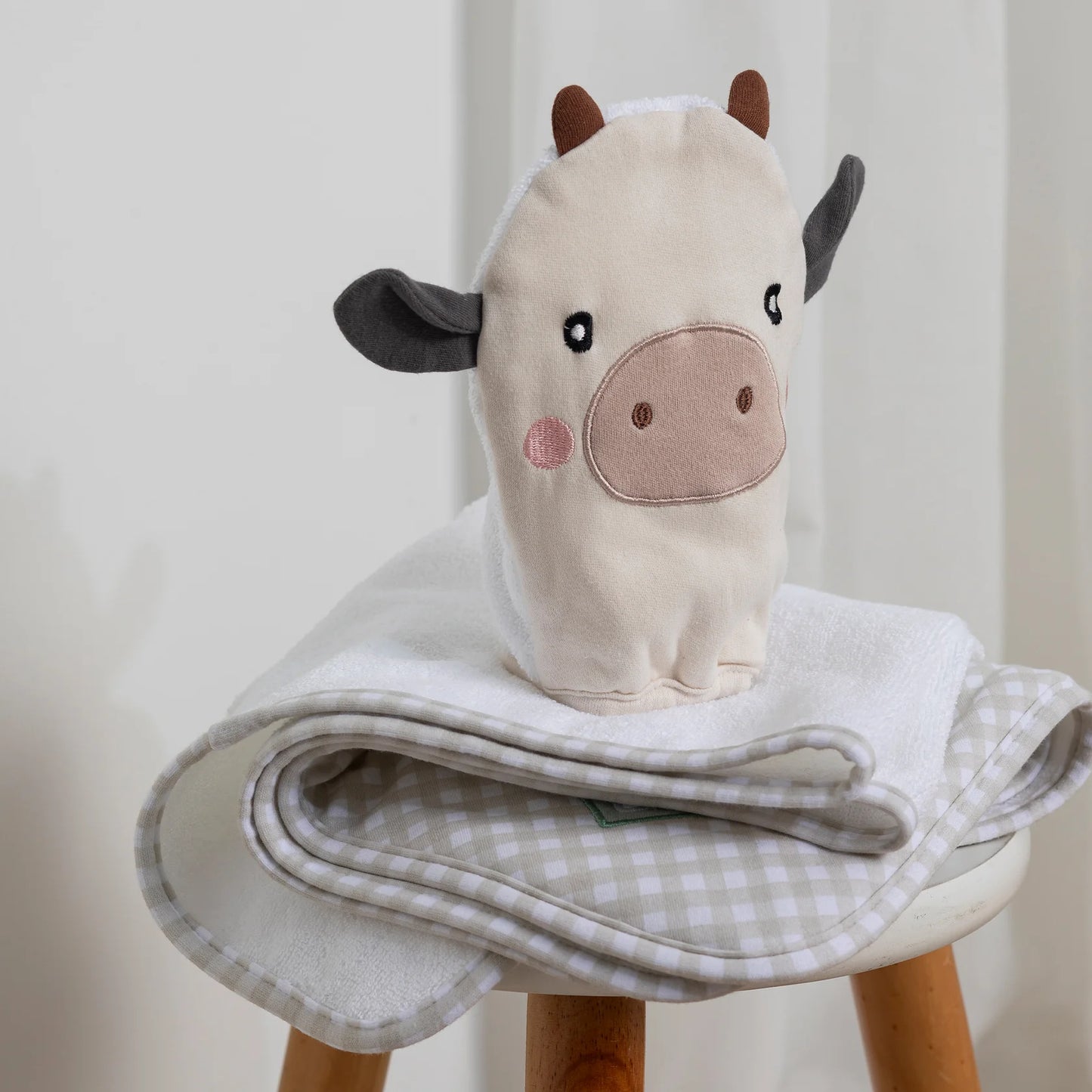 Tractor Ride - Cow Bath Mitt