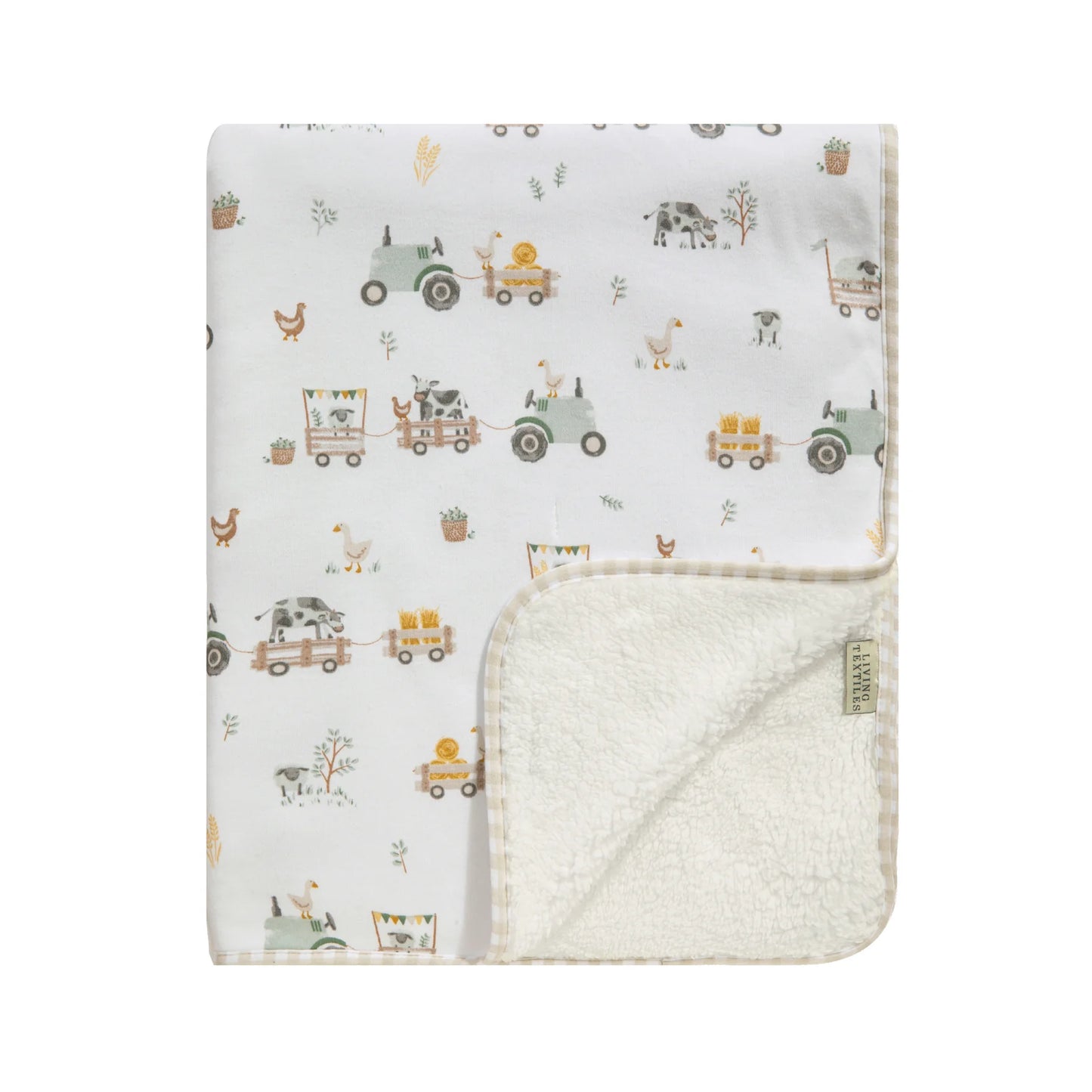Tractor Ride - Sherpa Blanket