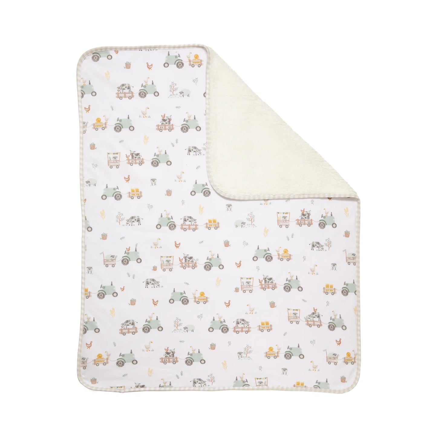 Tractor Ride - Sherpa Blanket