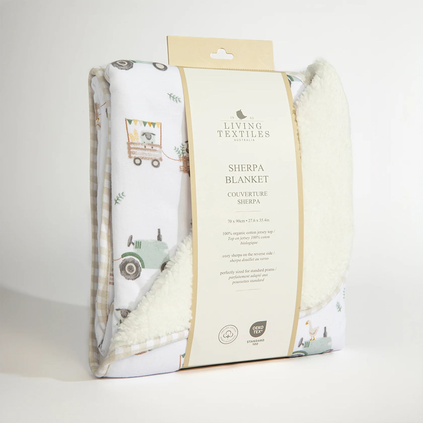Tractor Ride - Sherpa Blanket