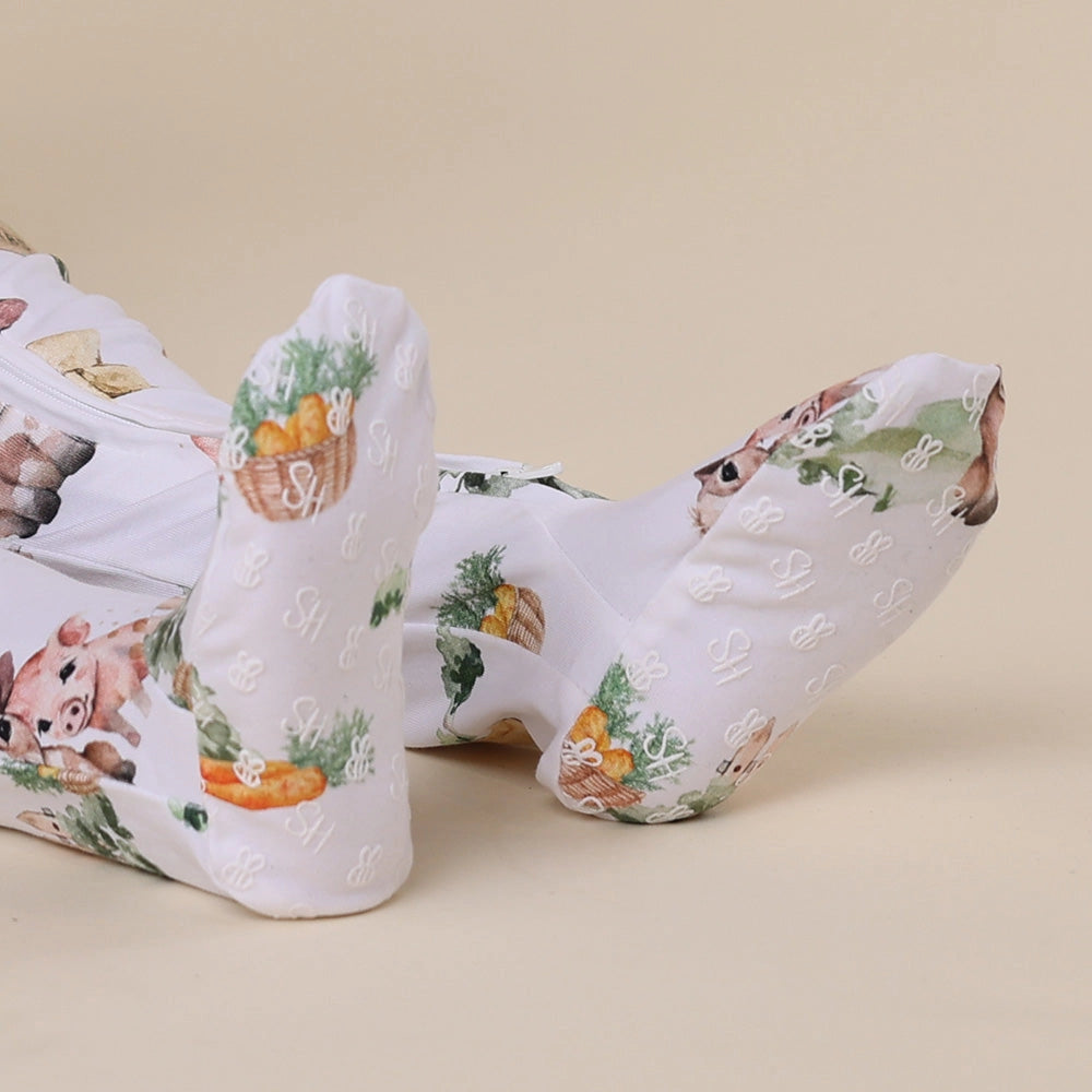 Farm Organic Snuggle Zip Footie