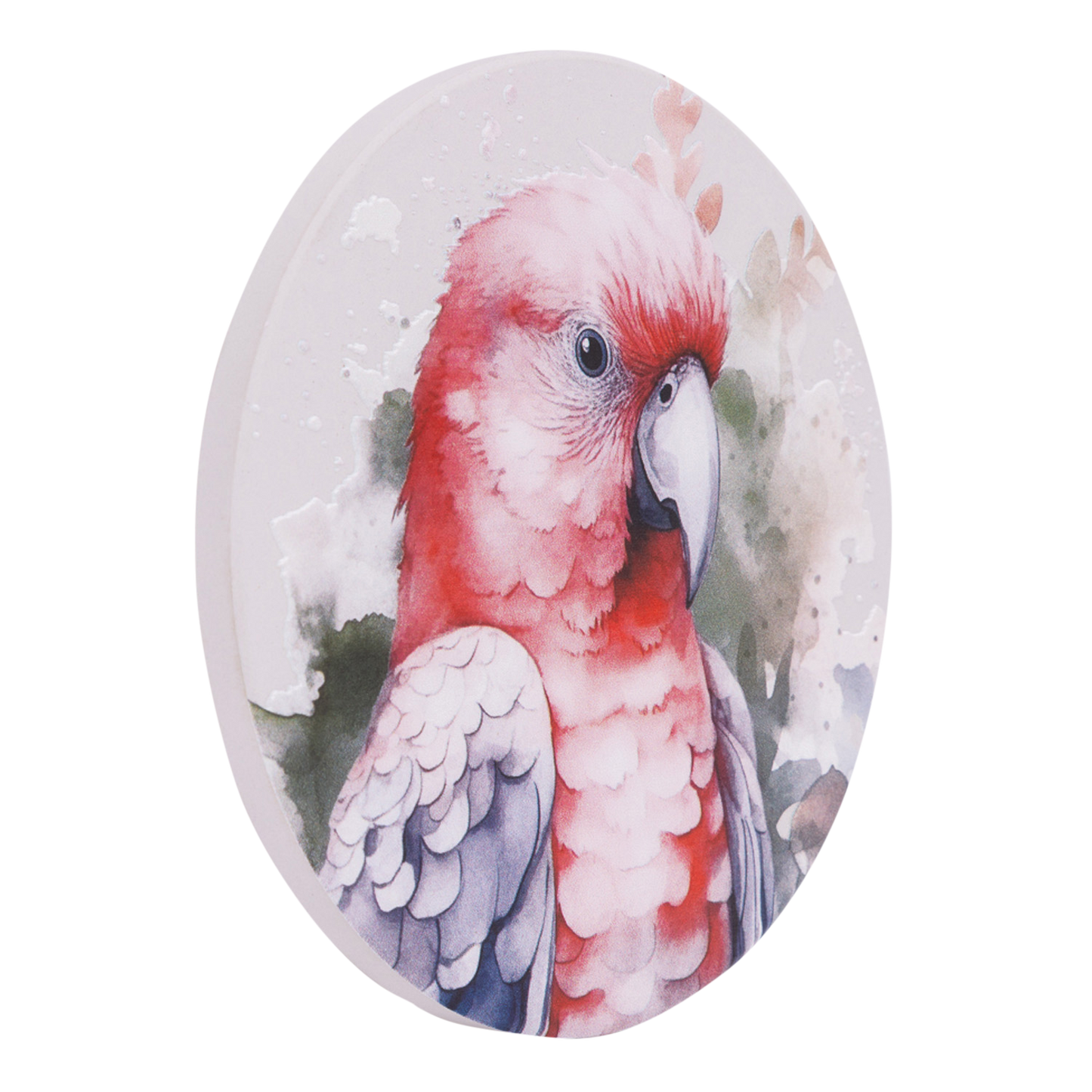 Native Blooms - Galah Ceramic Coaster