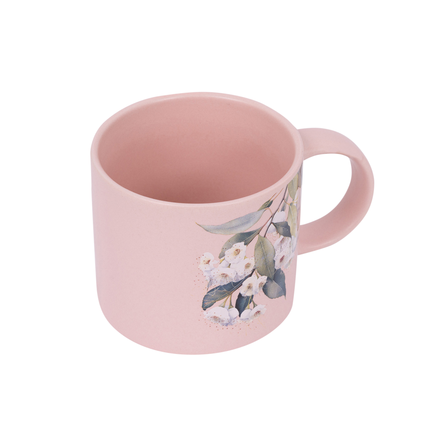 Native Blooms - White Floral Mug