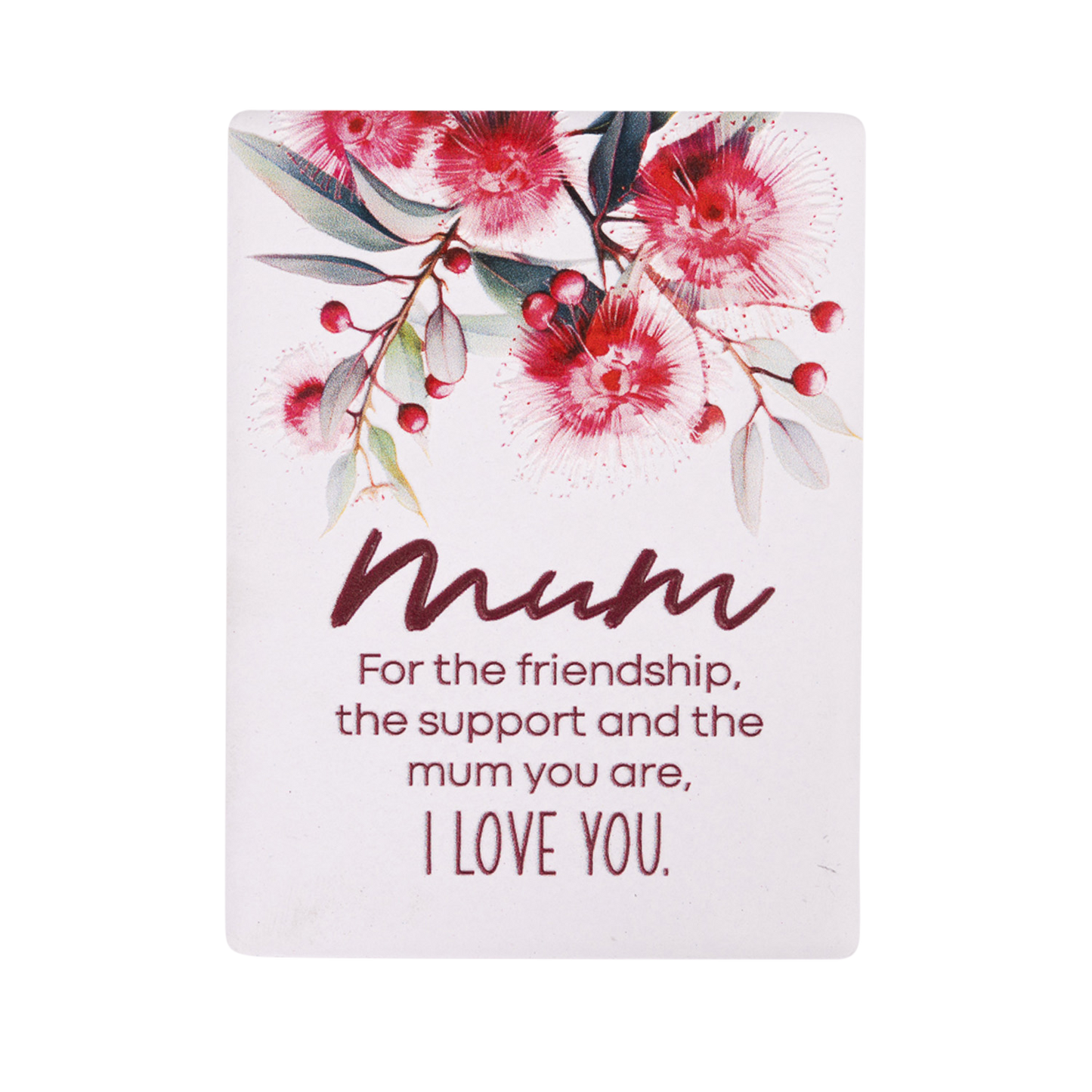 Native Blooms - Mum Ceramic Magnet