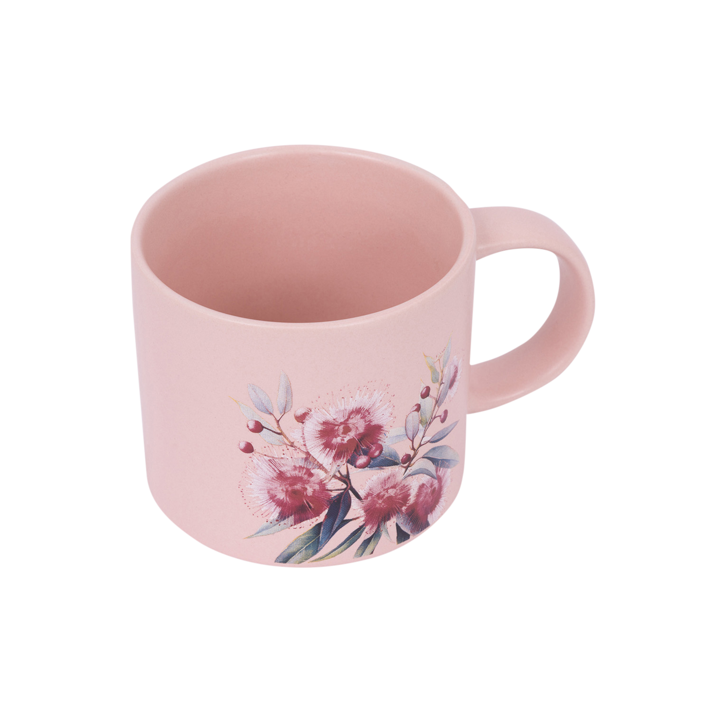 Native Blooms - Red Floral Mug