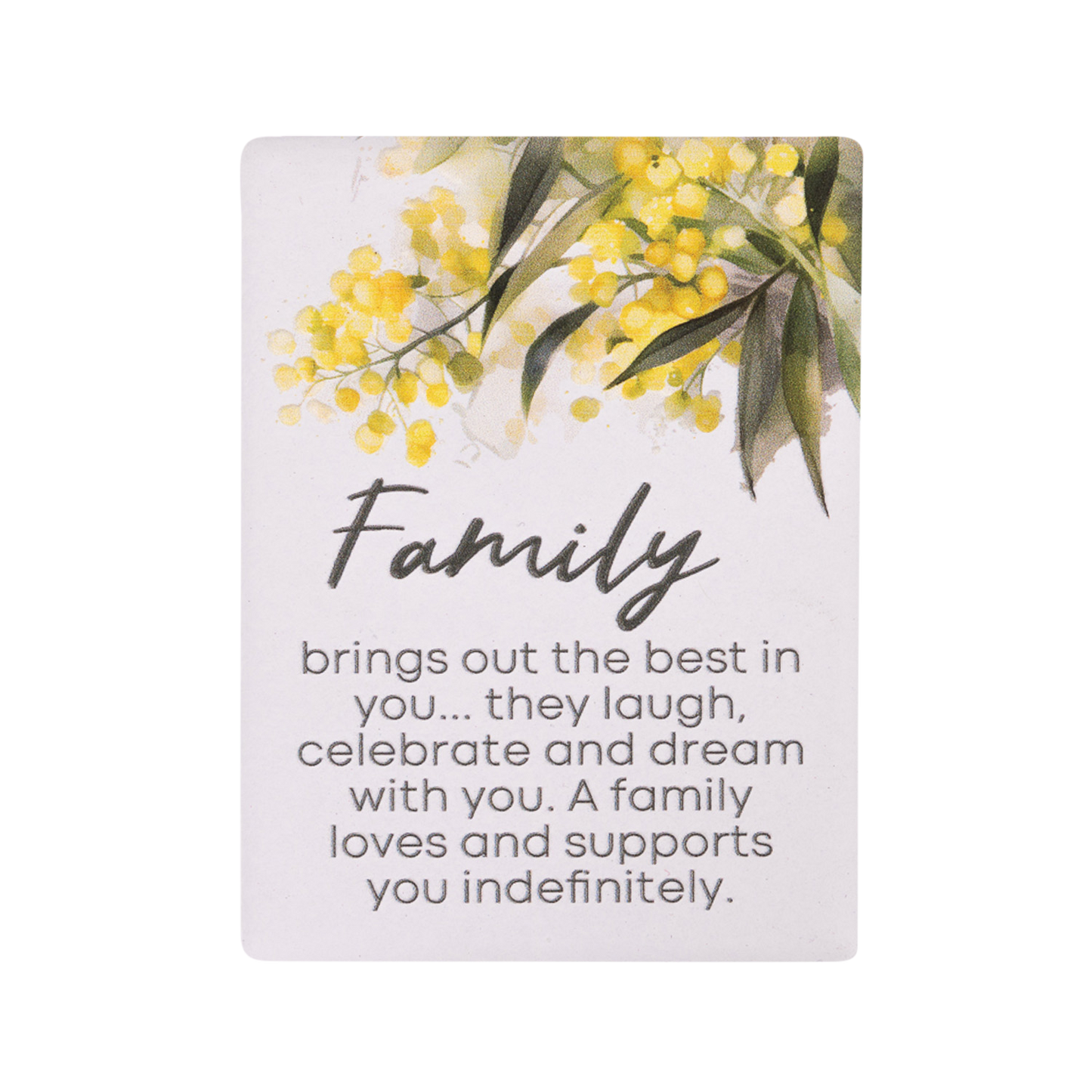 Native Blooms - Family Ceramic Magnet