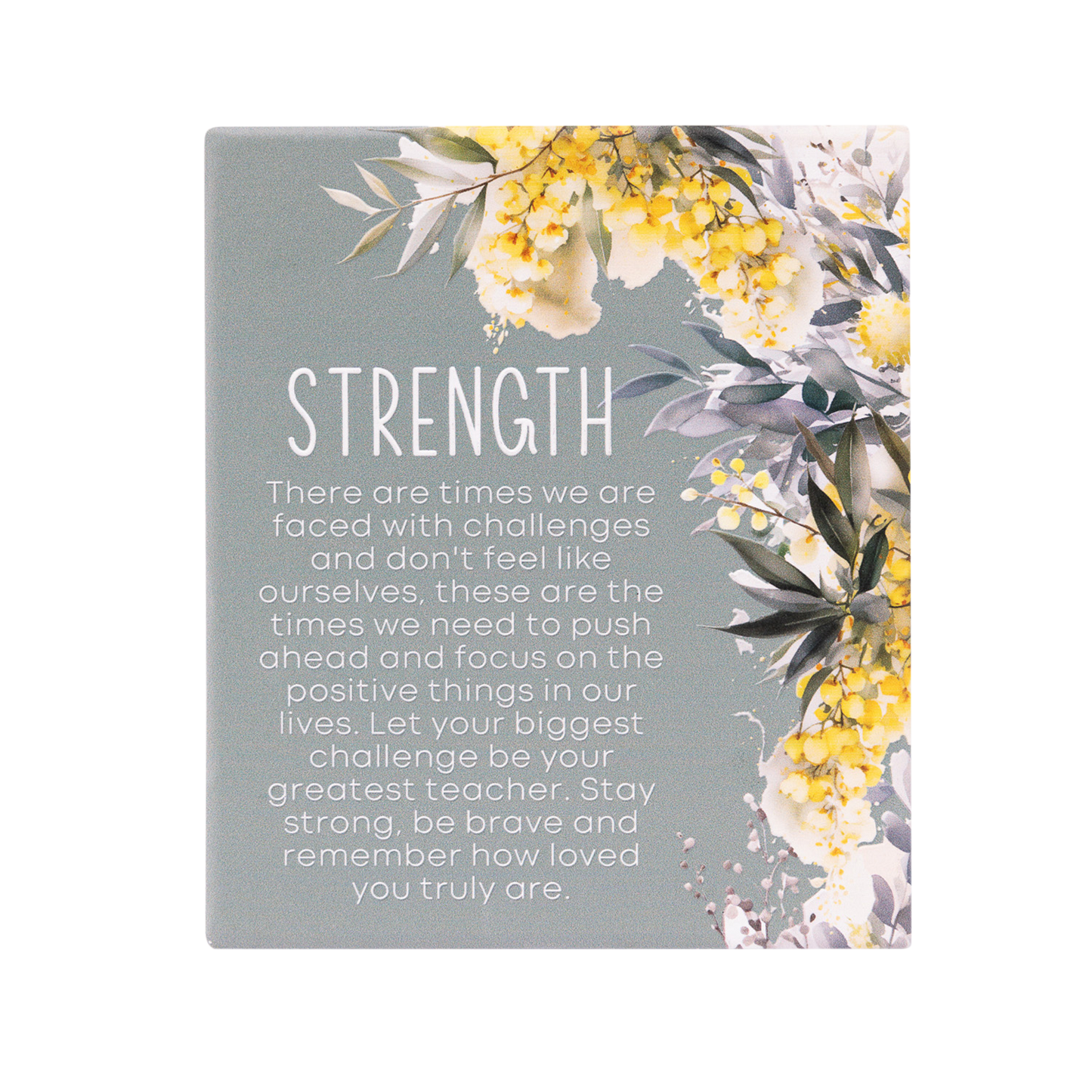 Native Blooms - Strength Verse