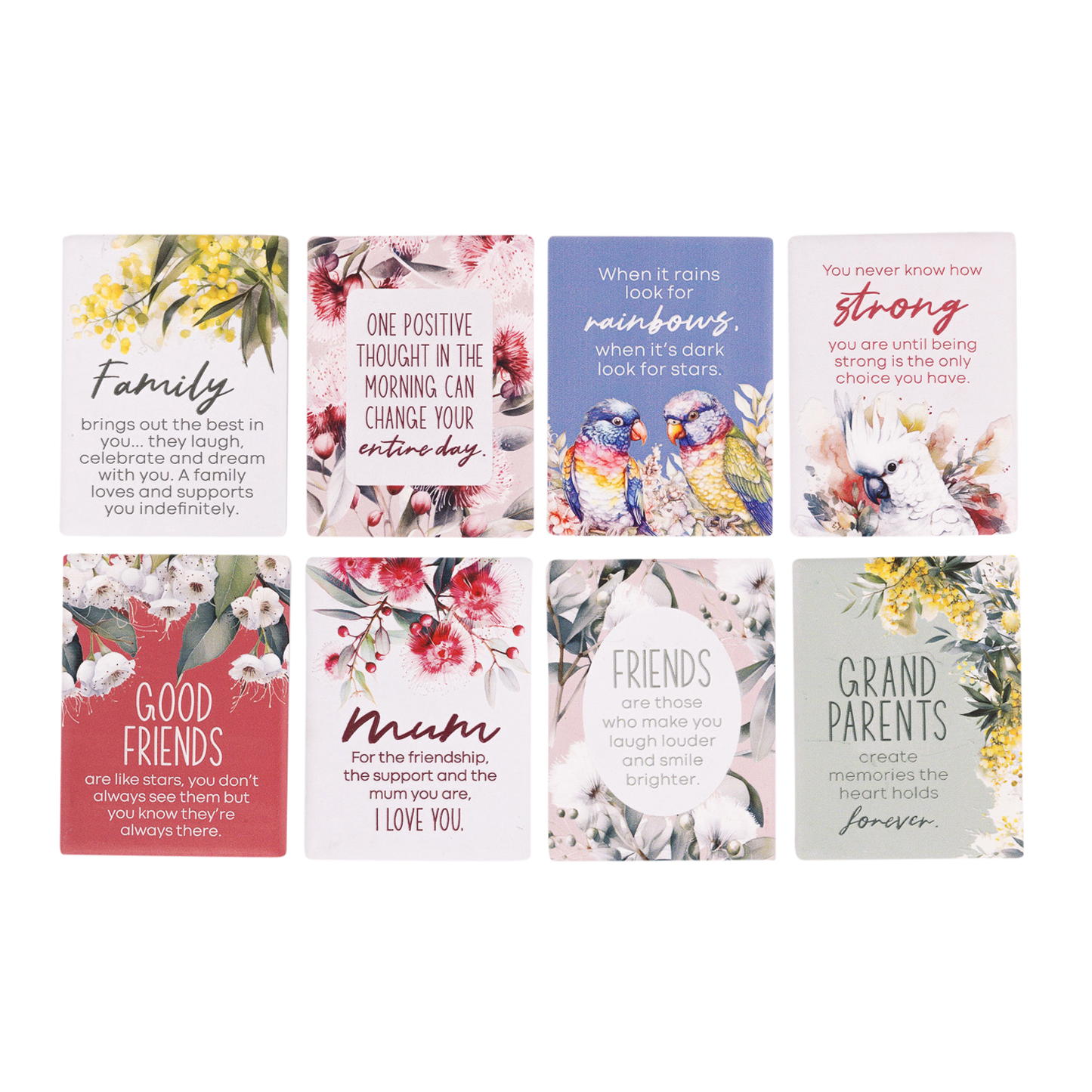 Native Blooms - Mum Ceramic Magnet