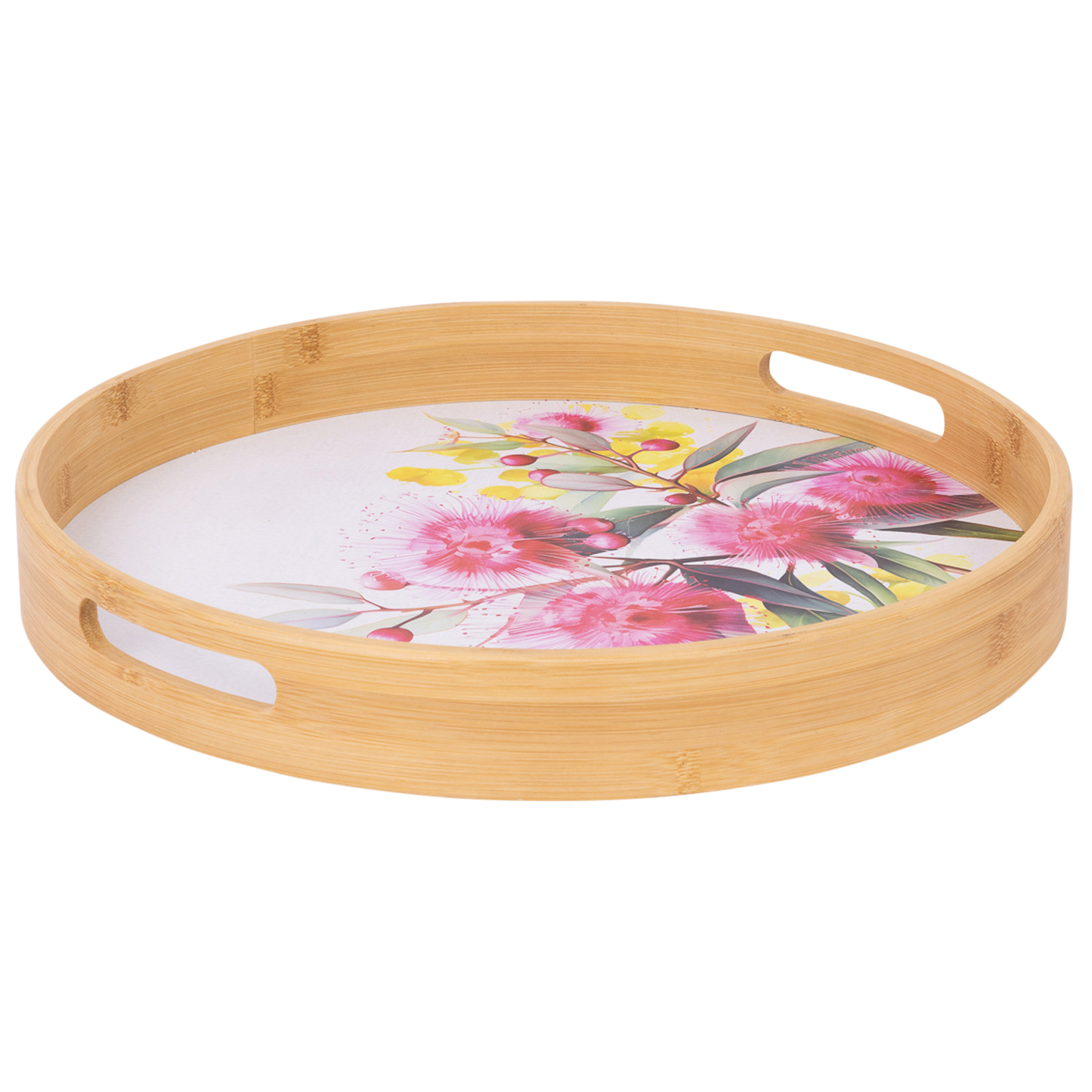 Native Blooms - Round Serving Tray