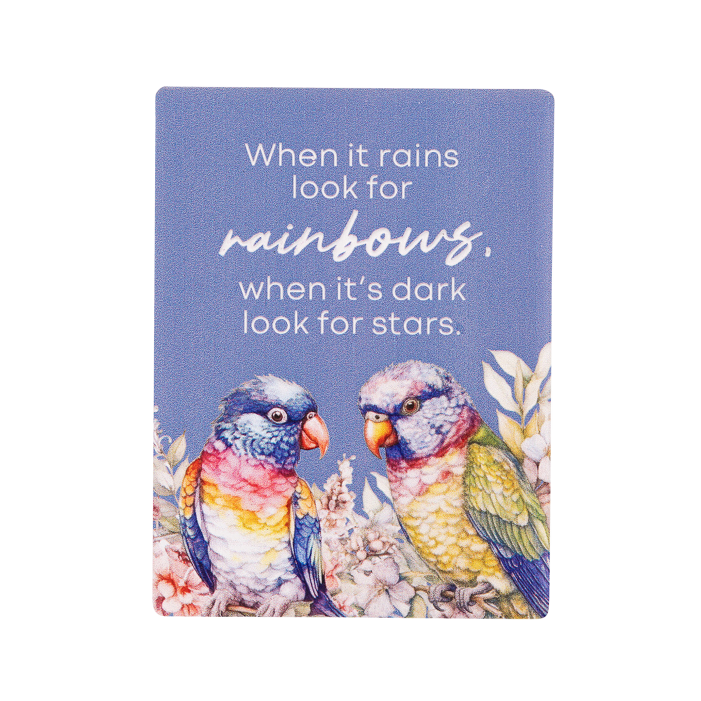 Native Blooms - Rainbows Ceramic Magnet