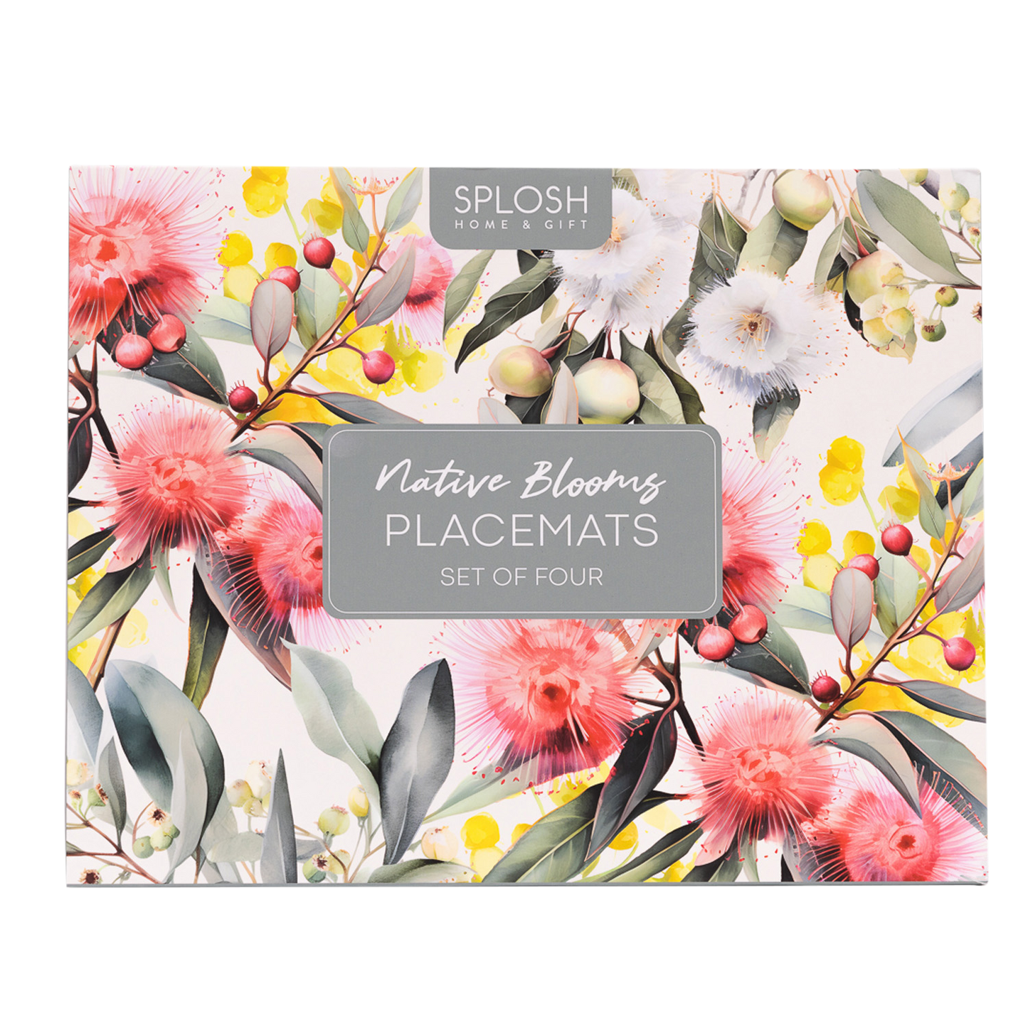 Native Blooms - Placemats Set Of 4