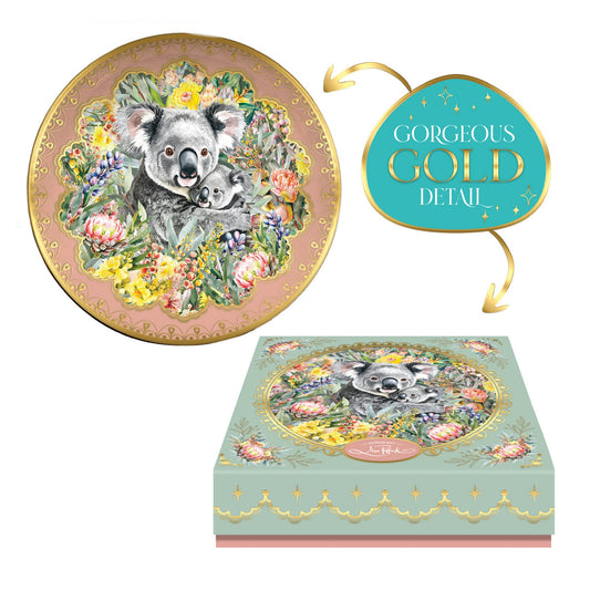 Ceramic Trinket Dish - Koala Cuddles