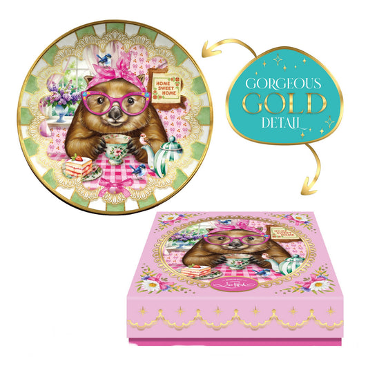 Ceramic Trinket Dish - Wonda Wombat