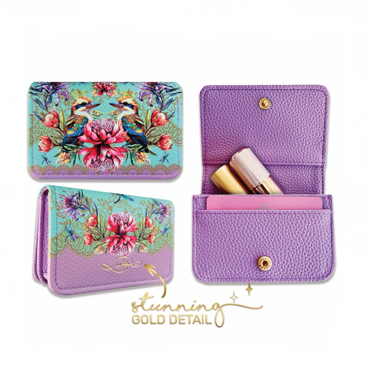 Card Wallet - Vintage Kookaburras