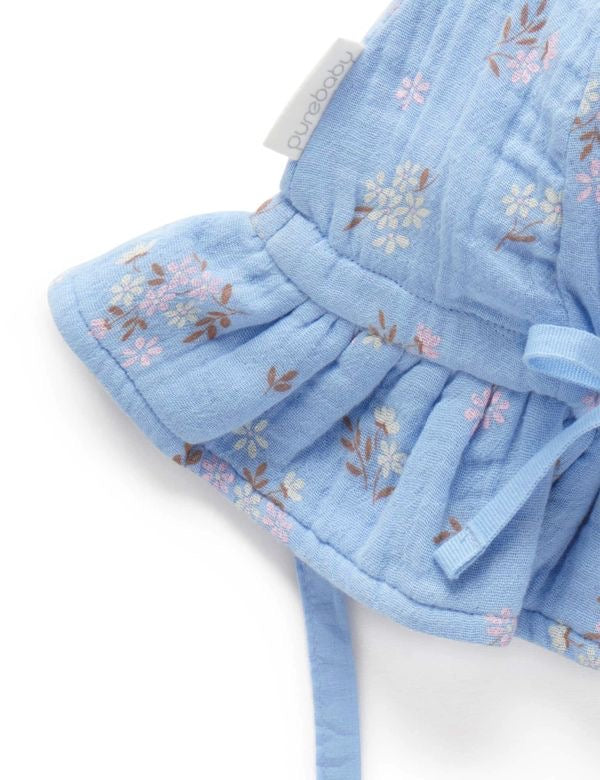 Painted Petals Daisy Sunhat