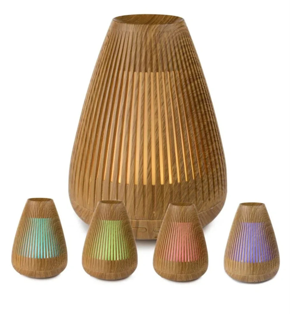 Aroma-Flare Aromatherapy Diffuser - Wood Look