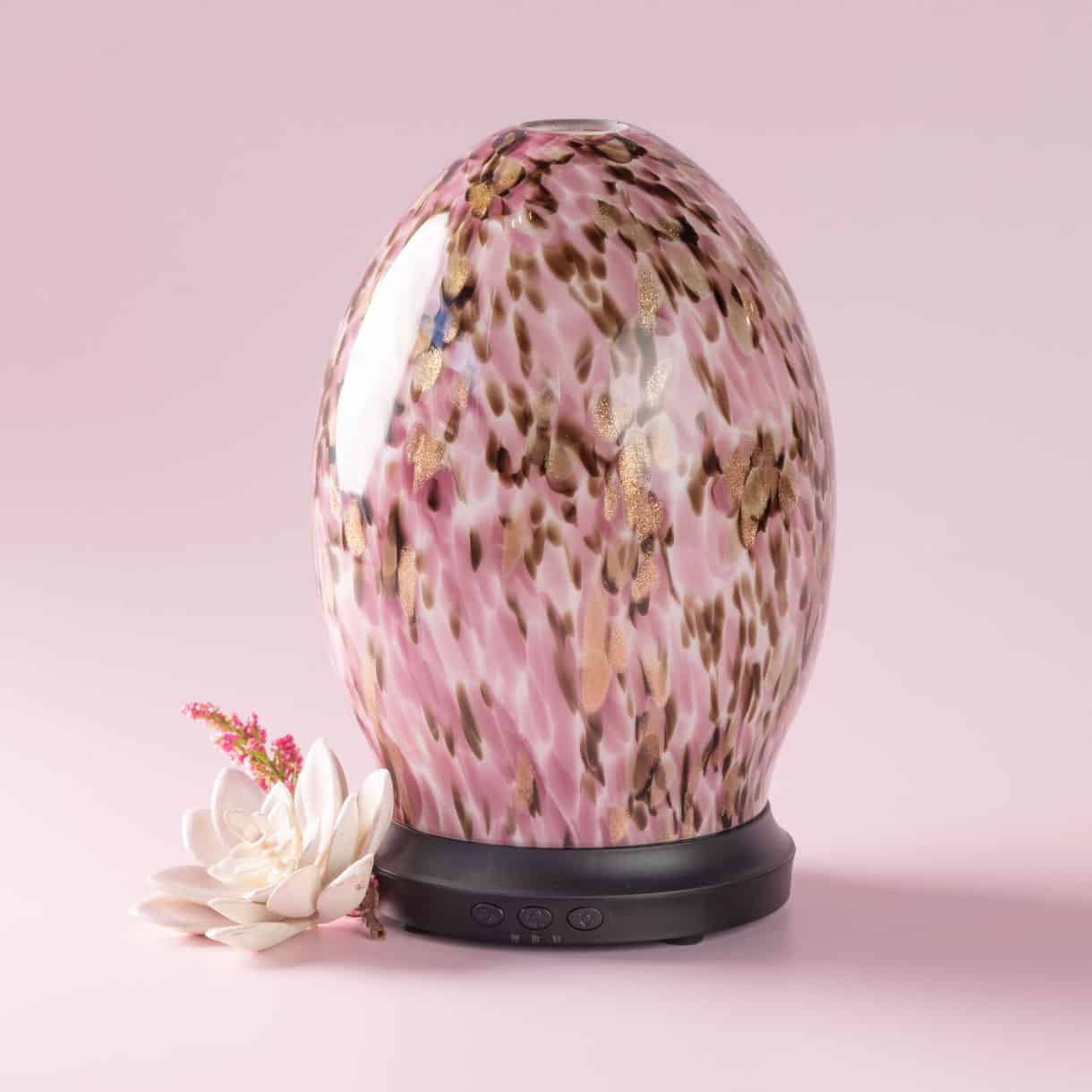 Aroma-Jewel Aromatherapy Diffuser - Pink & Brown