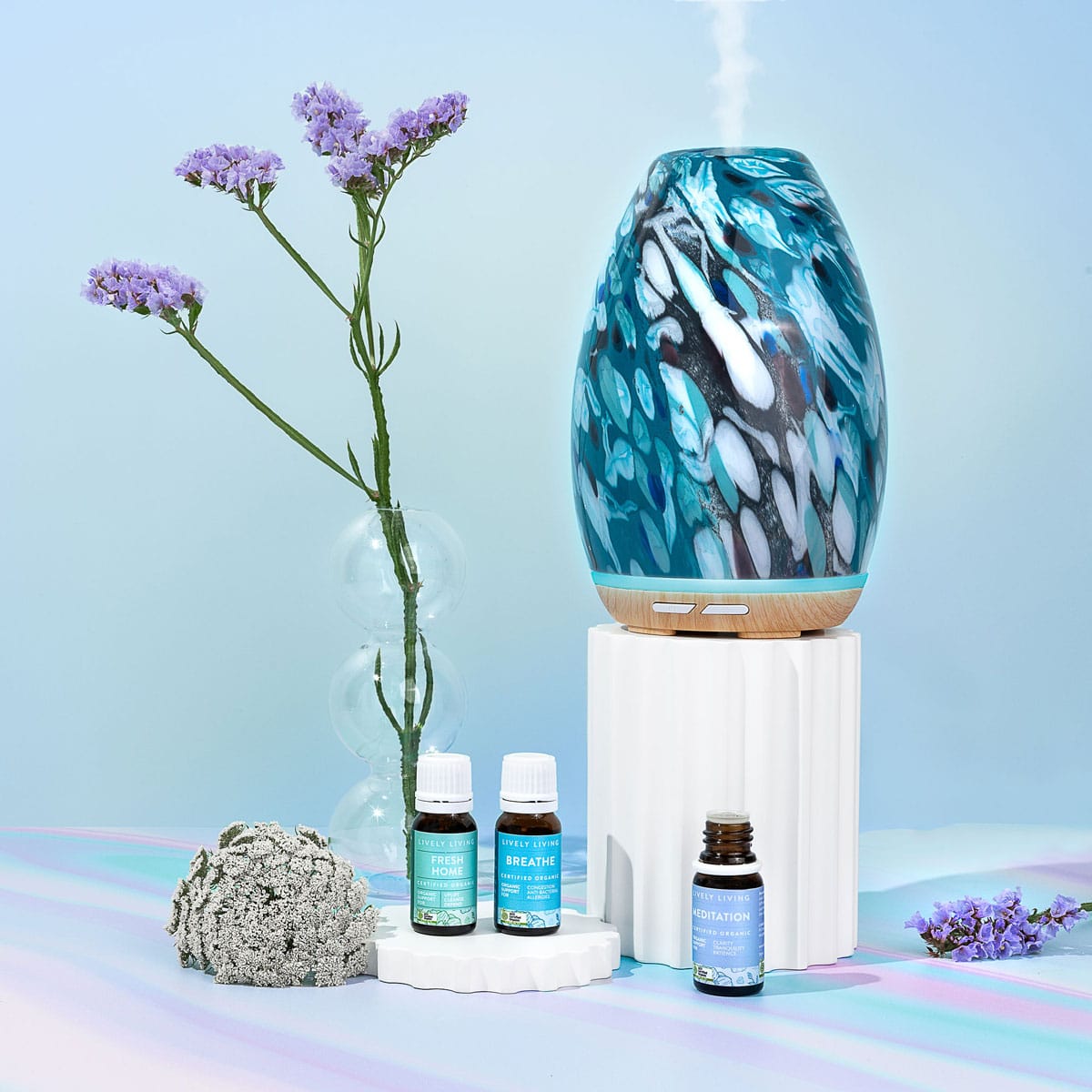 Aroma-Swish Aromatherapy Diffuser - Peacock