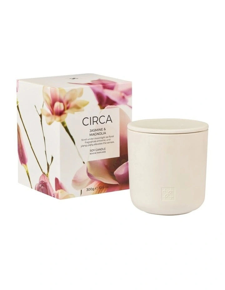CIRCA Soy Candle 300g - Jasmine & Magnolia