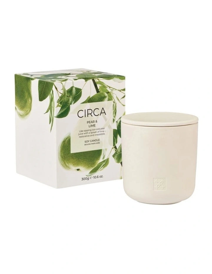 CIRCA Soy Candle 300g - Pear & Lime