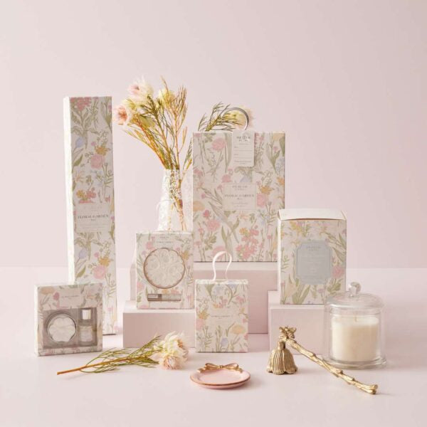 Floral Garden Scented Drawer Liners (Rose)