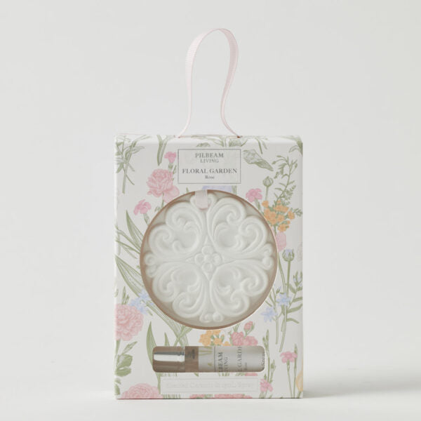 Floral Garden Scented Ceramic Disc (Rose)