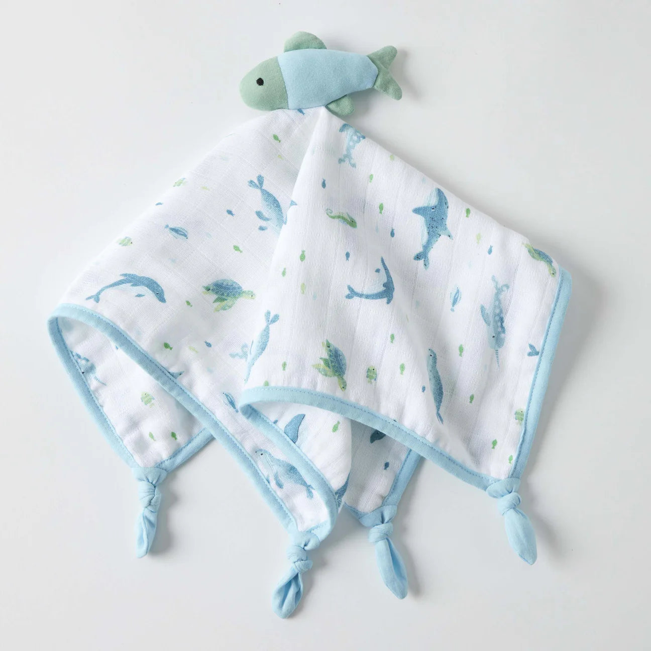 Ocean Buddies Muslin Comforter