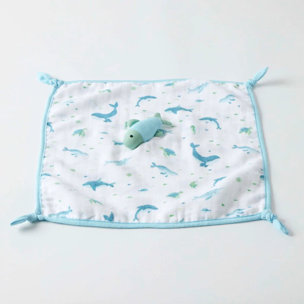 Ocean Buddies Muslin Comforter