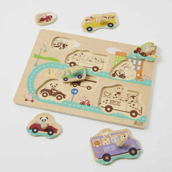 Wooden Traffic Puzzle
