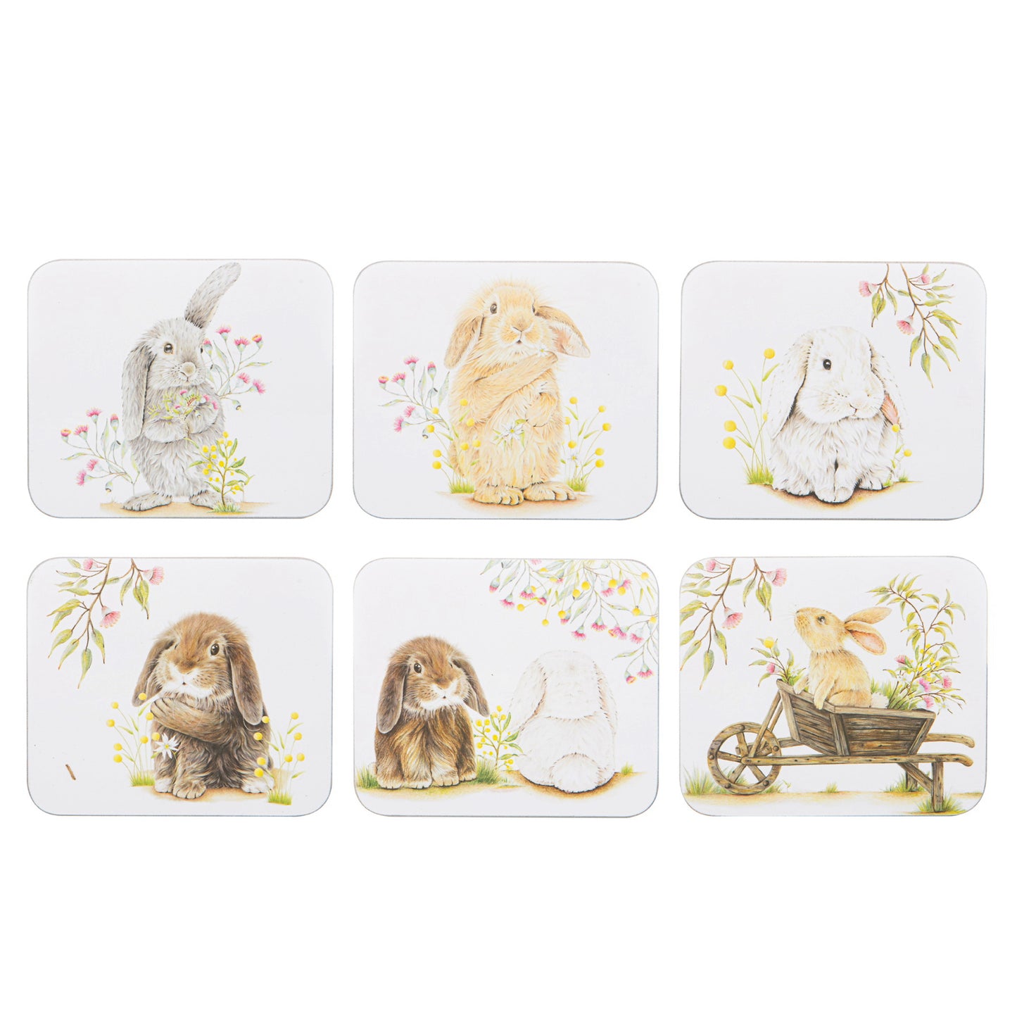 Bunny Tales - Coaster 6PK