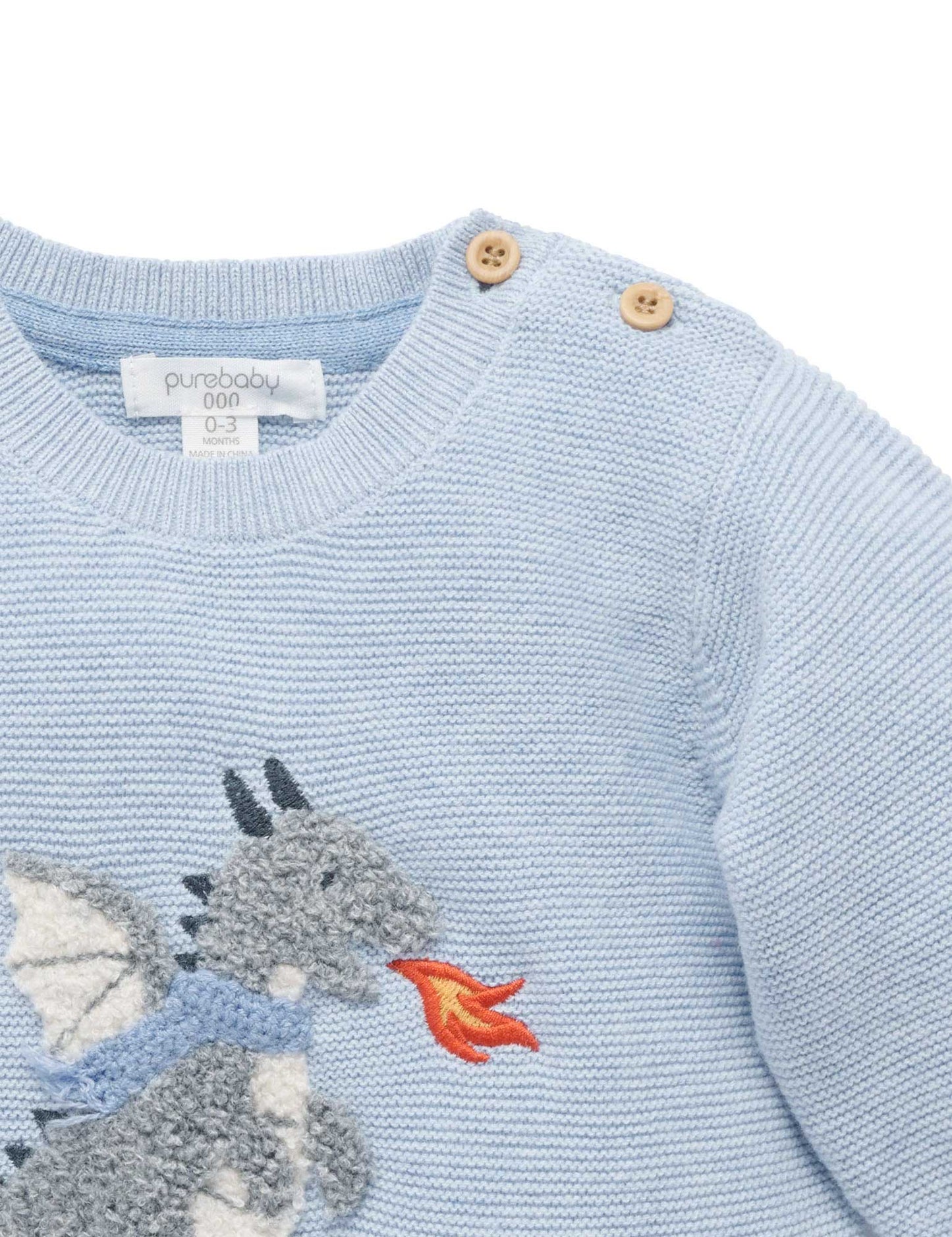 Blue Dragon Jumper (Magical Forest)