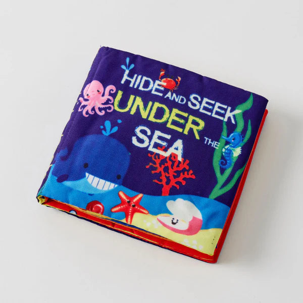 Hide and Seek Under the Sea Fabric Activity Book