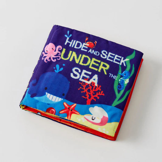 Hide and Seek Under the Sea Fabric Activity Book