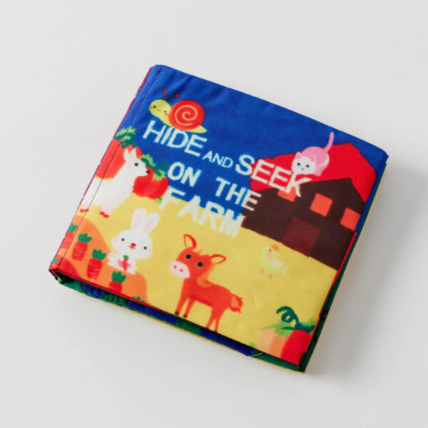 Hide and Seek on the Farm Fabric Activity Book
