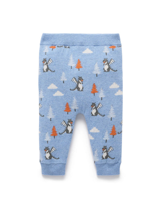 Forest Jacquard Leggings (Magical Forest)