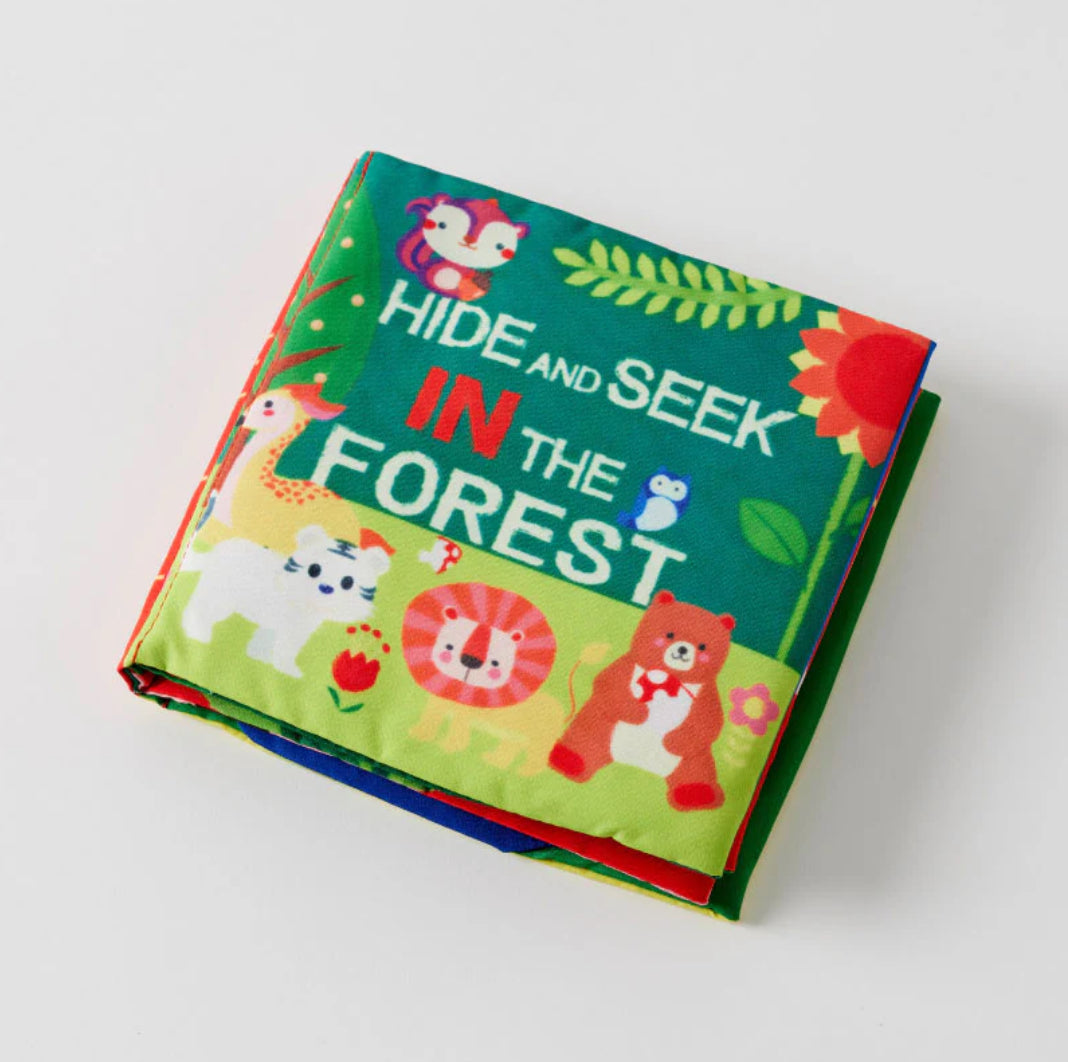 Hide and Seek in the Forest Fabric Activity Book