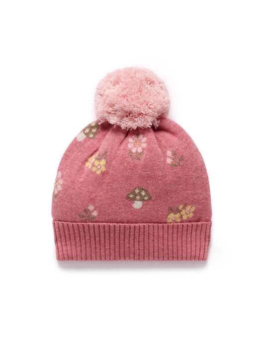Toadstool Jaquard Beanie (Magical Forest)