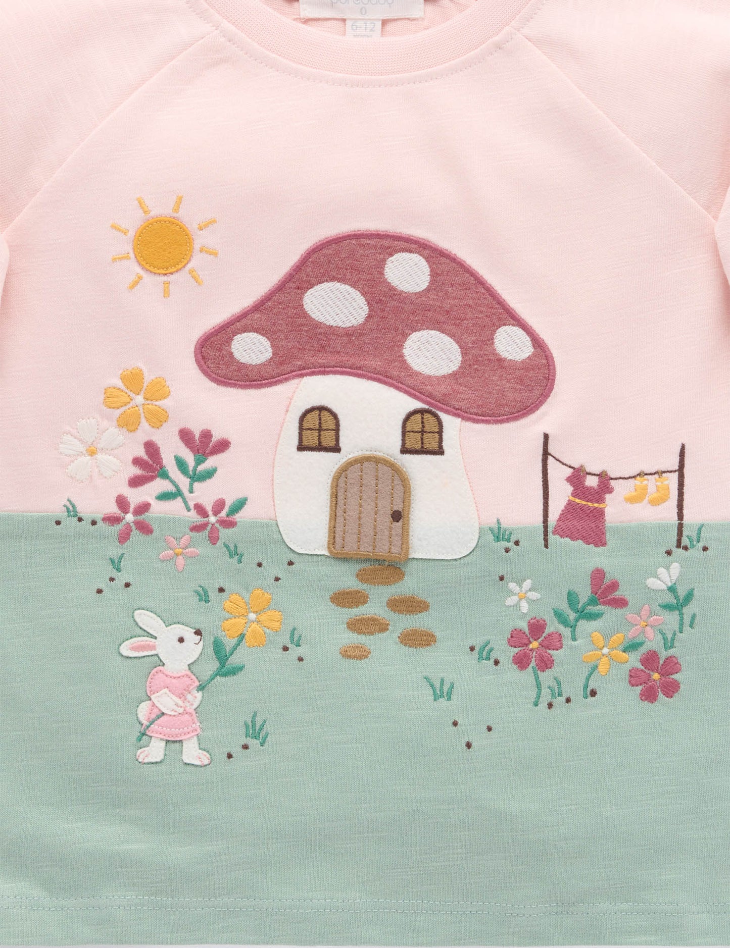 Toadstool House Long Sleeve Tee